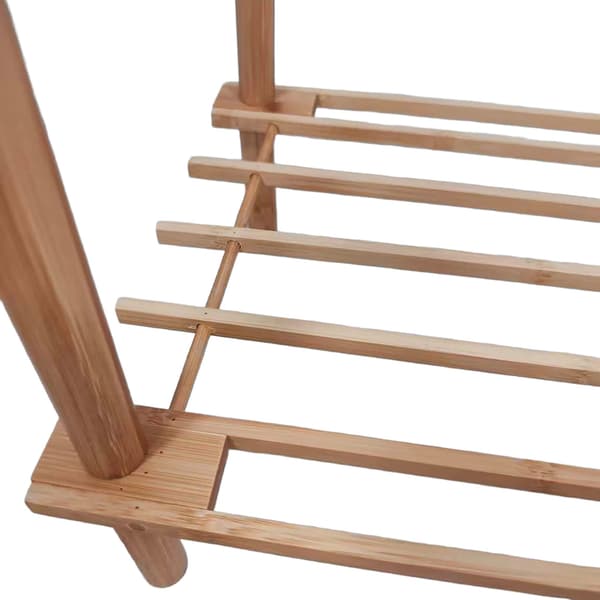 Bambuinen kenkäteline – tilaa säästävä, tilaa 9 parille kenkiä