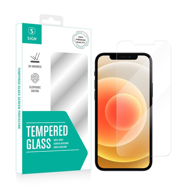 SiGN skærmbeskytter i hærdet glas til iPhone 12 Mini