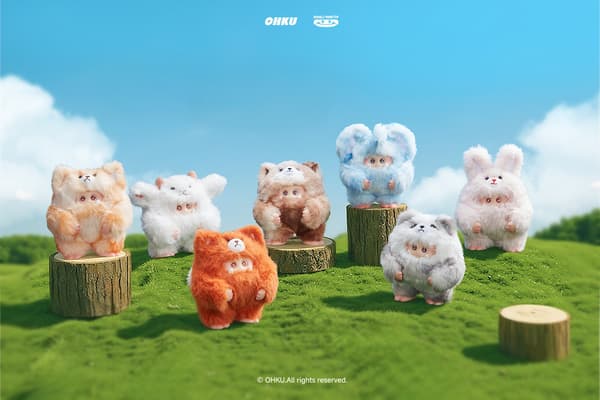 Blind Box -vinyylipehmolelu – Furry Forest -sarjan lelu