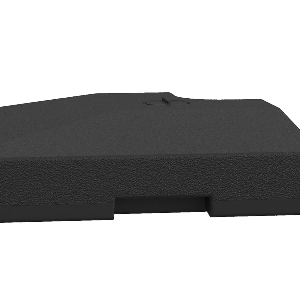 4 X Päivänvarjopainoiset Aurinkovarjotelineet Voidaan Täyttää Hiekkavedellä Hdpe Muovi Musta Mitat Per Elementti 51 X 51 X 12 Cm 130 Kg Asti