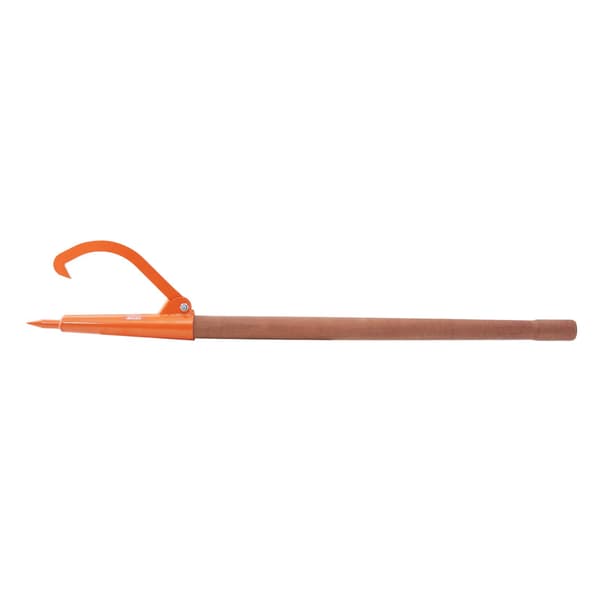 Tømmervender med 118 cm træskaft, til stammer op til 46 cm diameter