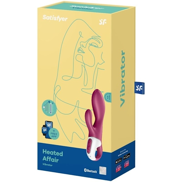 Satisfyer - Lämmitetty Affair Gspot Vibrator