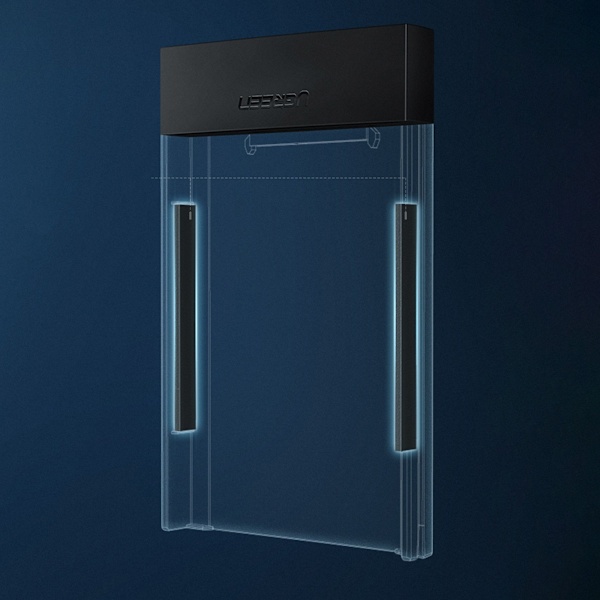 Pocket SSD HDD 2.5'' USB 3.0 SATA diskhölje svart
