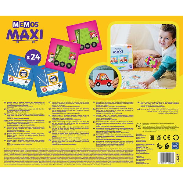 Trefl Memo Maxi Transport