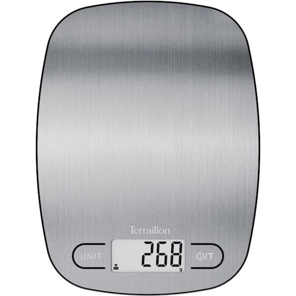 Köksvåg Classic Inox 14mm tunn, 5 kg