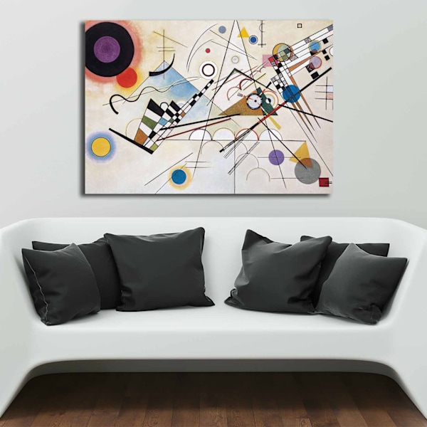 Dekorativt lærredsmaleri 70100KANDINSKY006