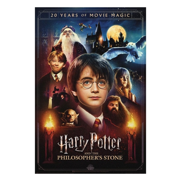 Harry Potter affischpaket 20 år av filmmagi 61 x 91 cm (4)