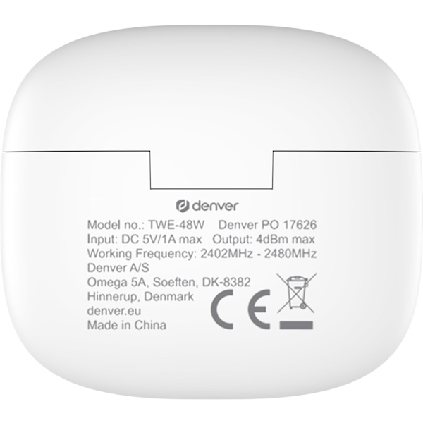 TWE-48W Aidot langattomat Bluetooth-kuulokkeet latauskotelolla