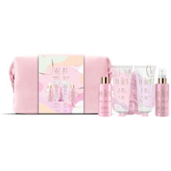 Grace Cole - Luxury Bathing Set ( Pomeranč & Ylang ylang ) - Dárková sada péče o tělo v kosmetické taštičce 300ml