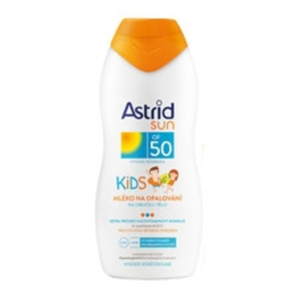 Astrid - Sun OF 50 Kids Sunbathing Lotion 200ml