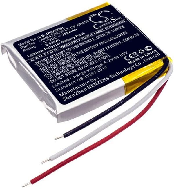 Batteri til Jabra Evolve 65 osv