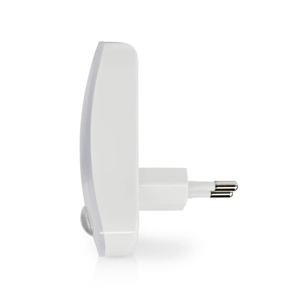 LED-nattlampa med rörelsesensor och dag-/nattsensor, varmvit