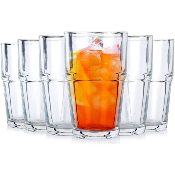 Set med 6 glas 325 ml - Perfekta för alla drycker