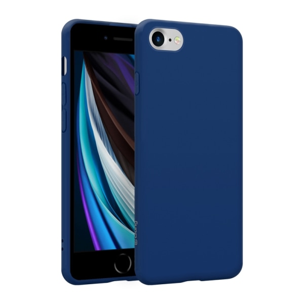 Crong Color Cover - Flexibelt skal för iPhone 8/7 (blå)