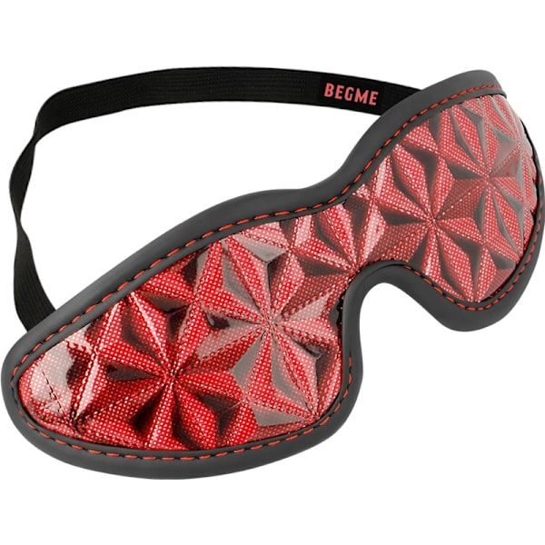 Begme - Red Edition Premium blindmask med neoprenfoder