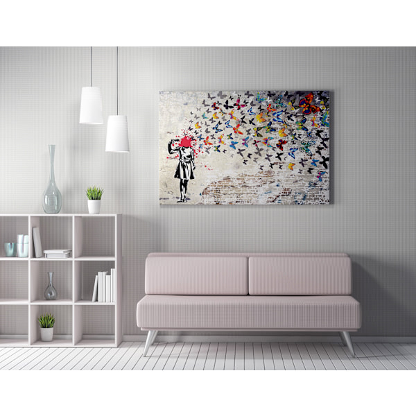 Dekorativt lærredsmaleri WY51 (70 x 100)