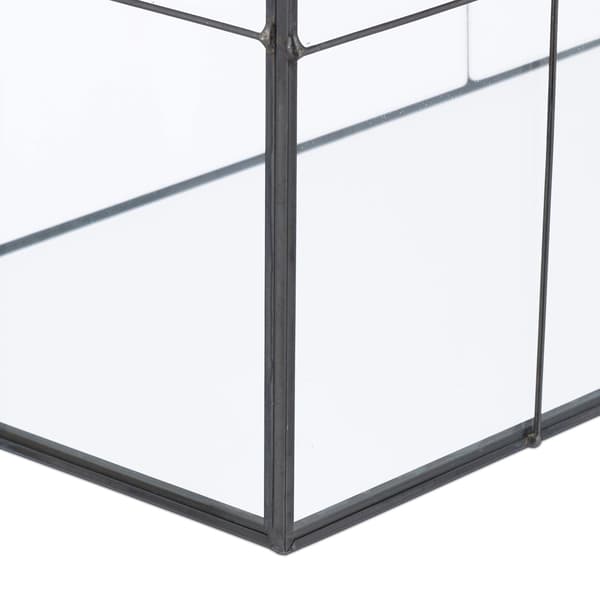 Glashusformet terrarium til stueplanter