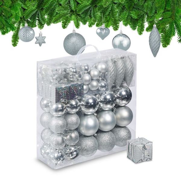 Julgranskulor i set om 110 st