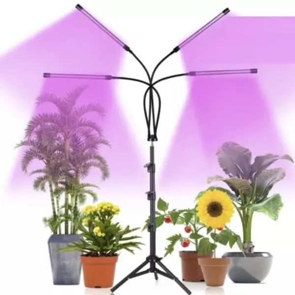 Lampa 20 LED 4st. för växtodling Gardlov 19388