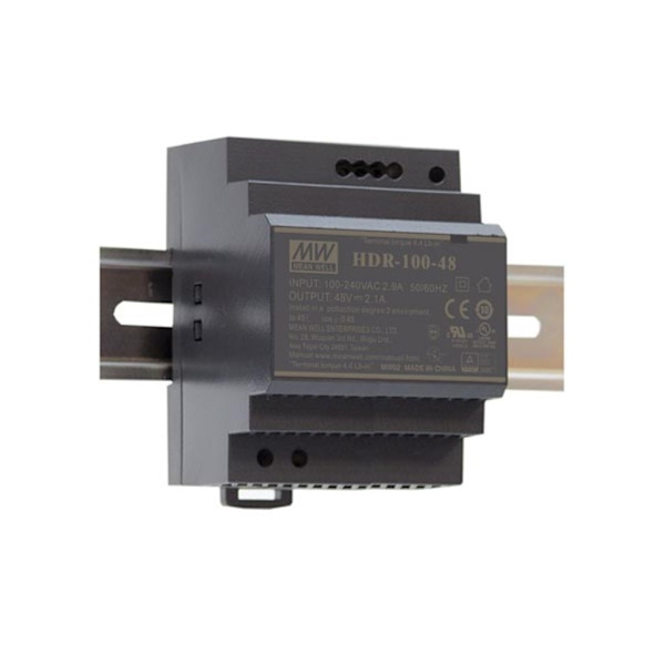 Industriel Din Rail Strømforsyning - Enkelt udgang - 100 W - 12 V - 7,5 A