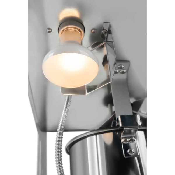 Maskinautomatisk retro popcorn popper TEFLON 1600 W 5-6 kg/t - blå