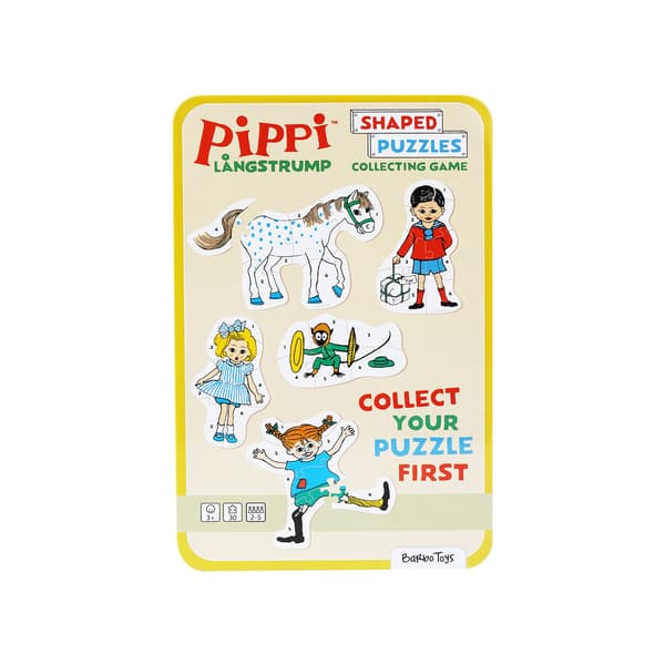 Peppi Pitkätossu -pulmapeli, 5 pulmaa, 3+ vuotta