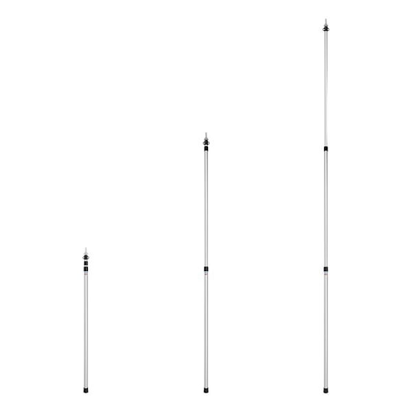 Spændestang til markise 3 dele 106 - 280 cm