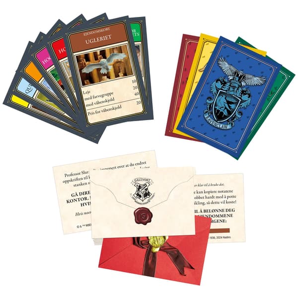 Monopoly Harry Potter-udgave brætspil til alderen 8+