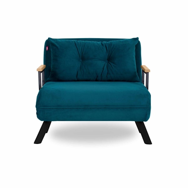 1-sædet sovesofa Sando Single - Petrol Green