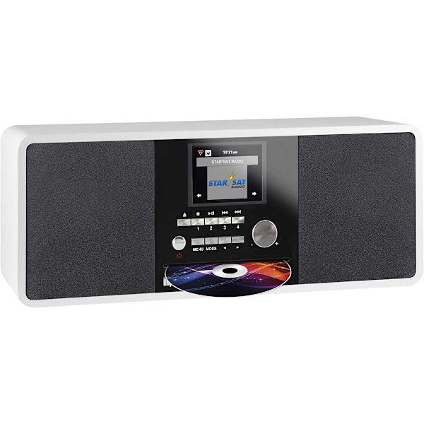 DABMAN i200 CD Multifunktionsradio DAB+ / FM / Internet / Bluetooth Vit