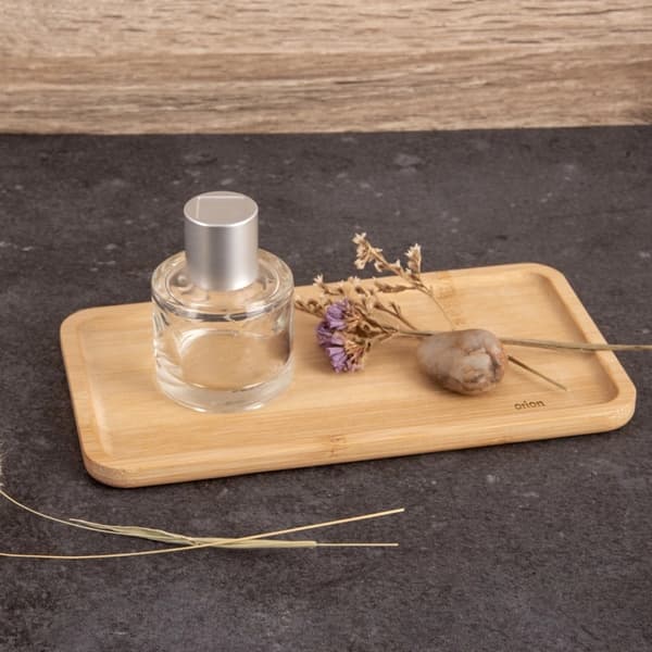 Snacksfat i bambu, rektangulärt 20x11 cm