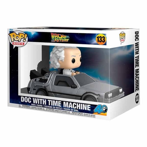 Time Machine Figuuri, Deluxe Back to the Future Doc, 7 tuumaa