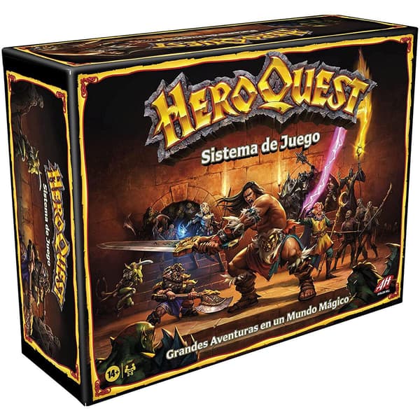 Spanska Avalon Hill Dungeon Adventures HeroQuest brädspel