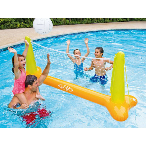 Stor uppblåsbar poolvolleyboll + INTEX 56508 boll