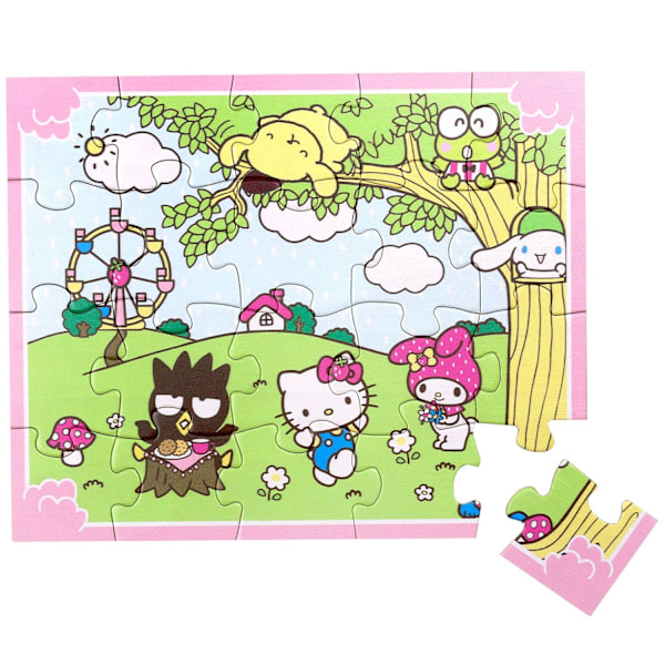 Hello Kitty Träpussel 20 bitar