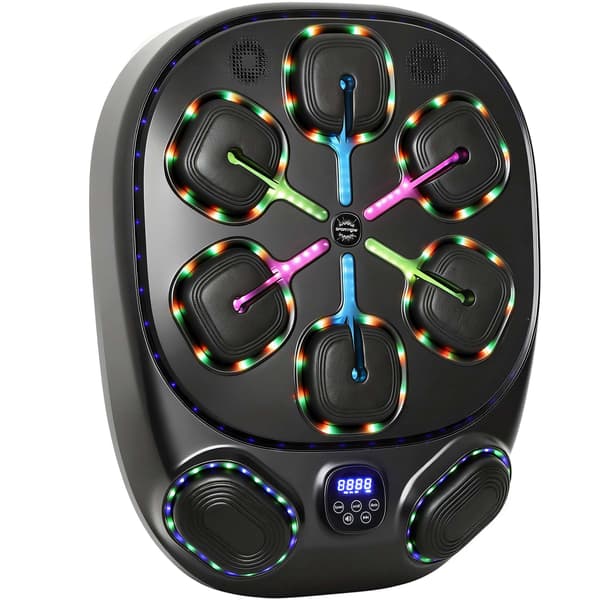 Musiikkikone LED-valoilla ja Bluetoothilla