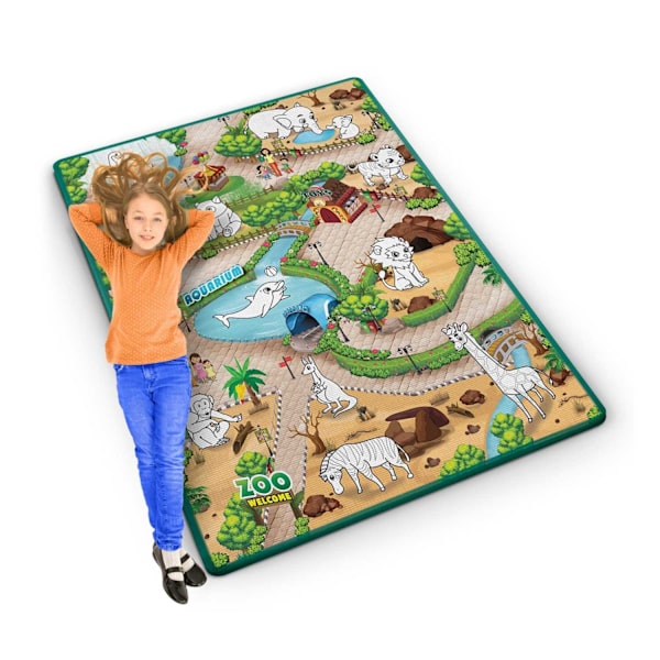 Värikäs ja joustava piirustusmatto 120 x 90 x 0,3 cm Ricokids RK-344