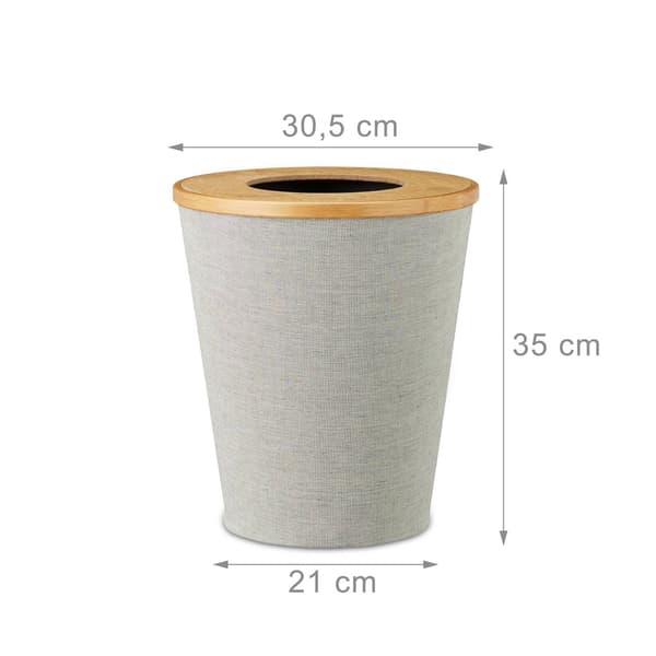Bambu roskakori pyöristetty