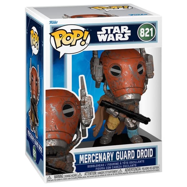 POP-figur Star Wars Mandalorian & Grogu Mercenary Guard Droid