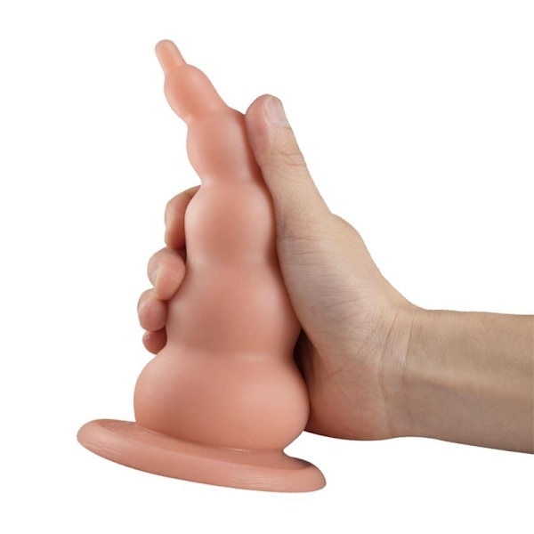 Kai Anpassningsbar Butt Plug Flesh 9,4 - 18,4 cm