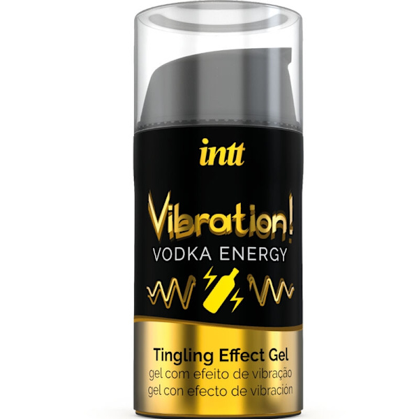 Intt - Kraftig Intim Stimulerende Flydende Vibrerende Gel Vodka 15Ml