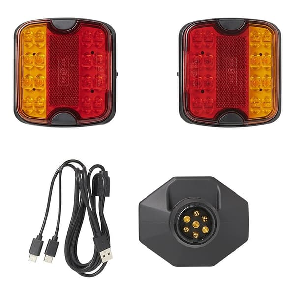 Släpbelysning LED med magneter trådlös (Bluetooth) 7-polig