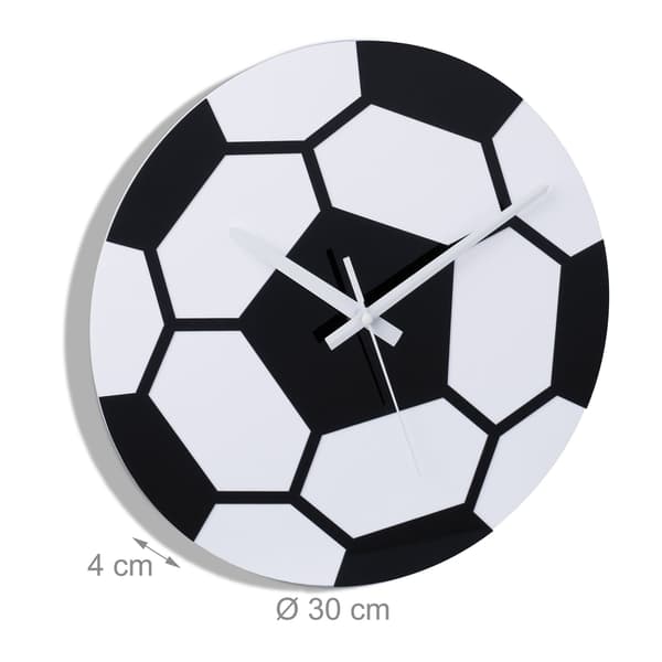 Väggklocka Fotboll