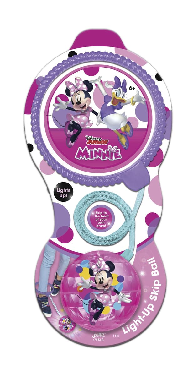 Lysende Disney-ankelkipsbold med batterier