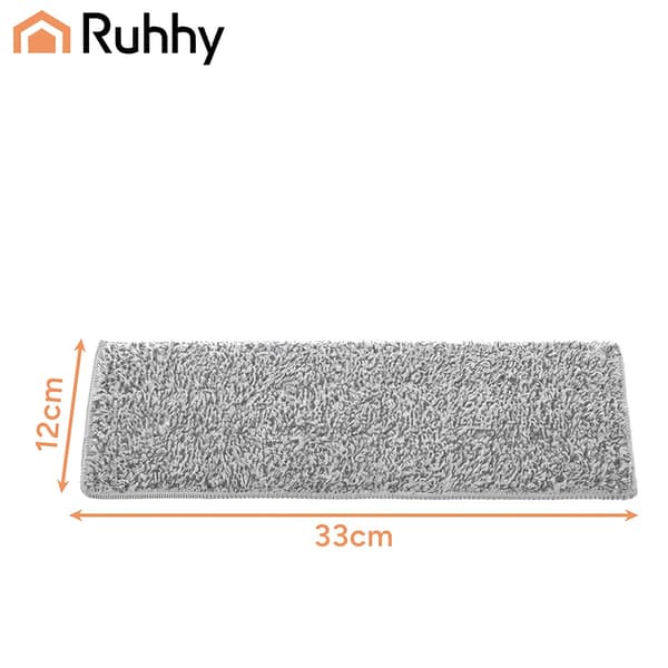 Flade moppebetræk 33x12cm, 5-pak, velcro, absorberende