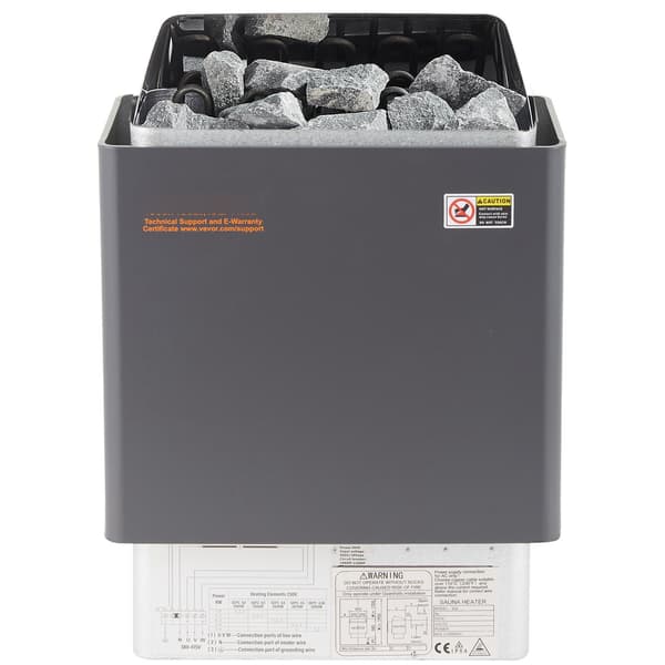 Elektrisk bastuaggregat 9 kW, extern styrenhet, 9-13 m³