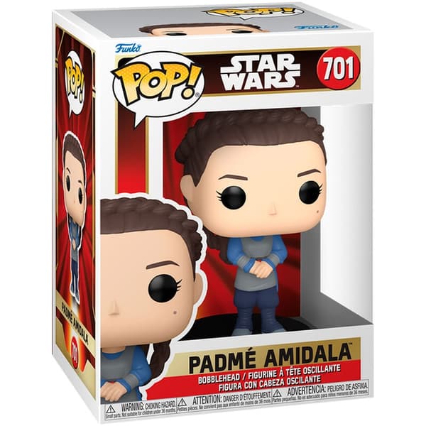 Star Wars Padme Amidala actionfigur, 6-tommer samleobjekt