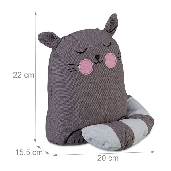 Dør, der klemmer kat