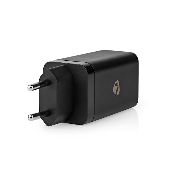 Väggladdare | 65 W | GaN | Snabbladdnings funktion | 3.0 / 3.25 A A | Antal utgångar: 3 | USB-A / 2x USB-C™ | Automatiskt val av Spänning