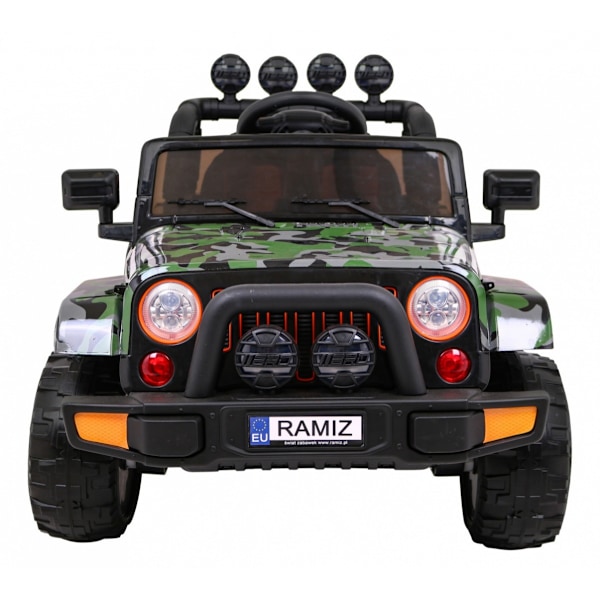 4WD-maastoauto kaukosäätimellä, LED-valot, MP3, USB